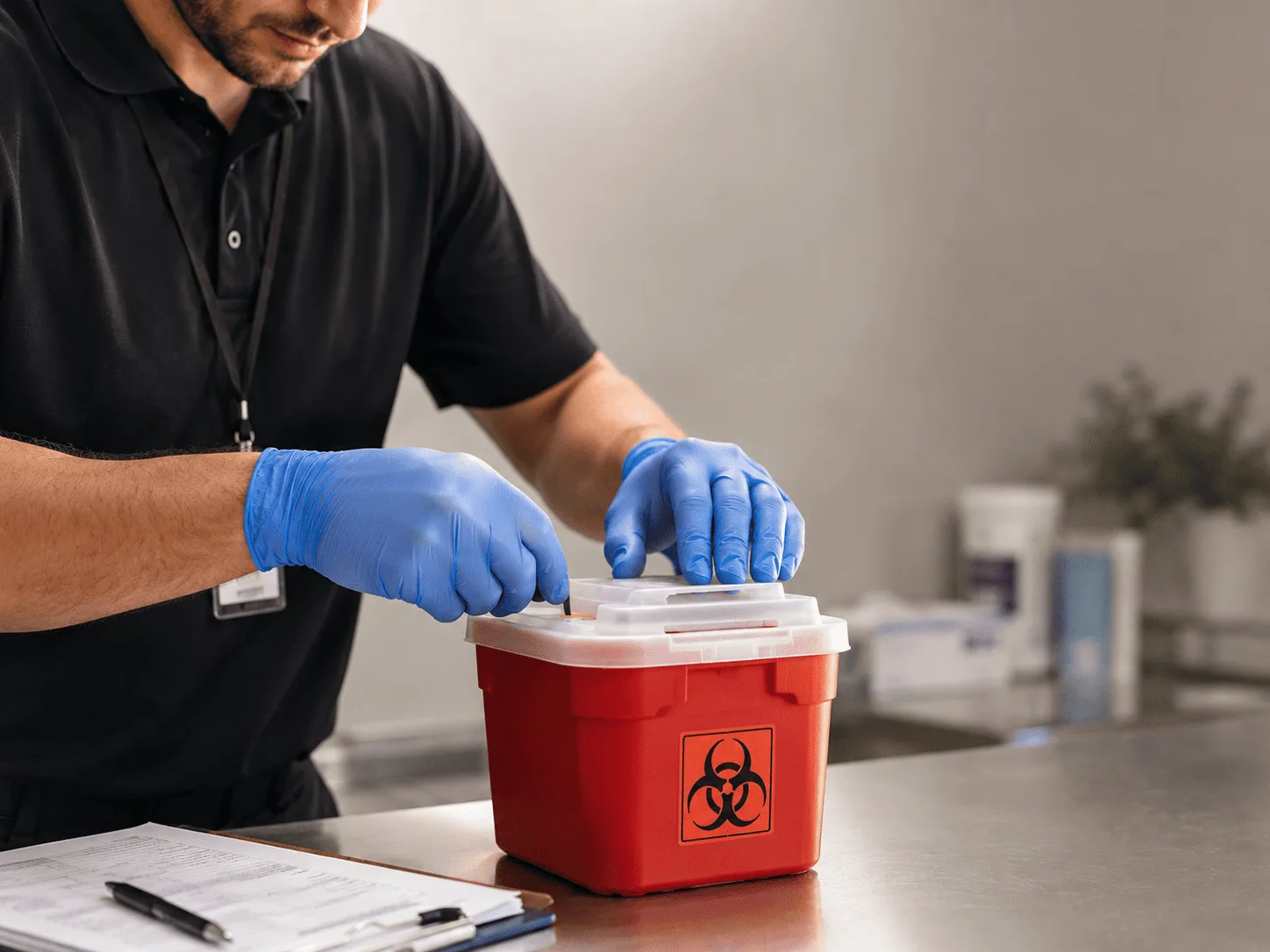 Why choose Sharps Waste Disposal in Rhame, ND